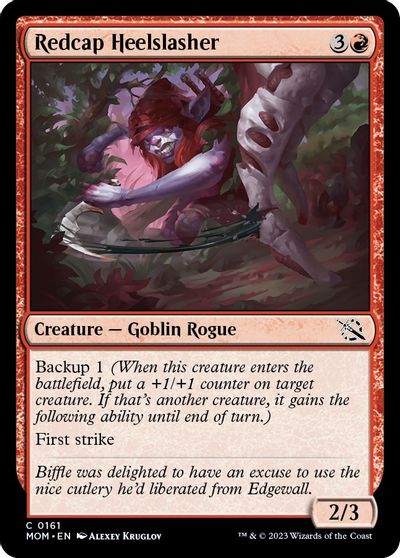 Redcap Heelslasher #161