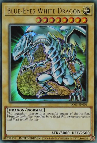 Blue Eyes White Dragon 25th Anniversary Edition