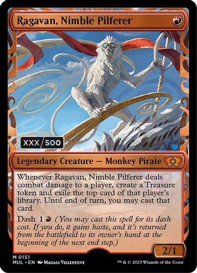 Ragavan Nimble Pilferer Halo Foil