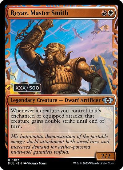 Reyav Master Smith Serial Numbered #187