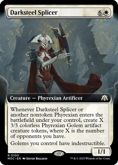 Darksteel Splicer Extended Art #100