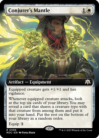 Conjurers Mantle Extended Art #99