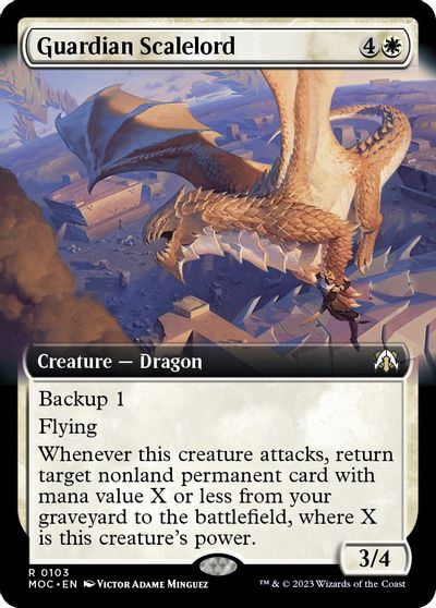 Guardian Scalelord Extended Art #103