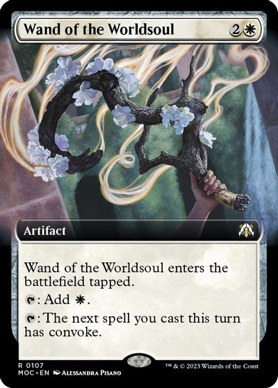 Wand of the Worldsoul Extended Art #107