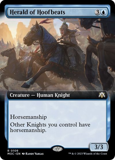 Herald of Hoofbeats Extended Art #109