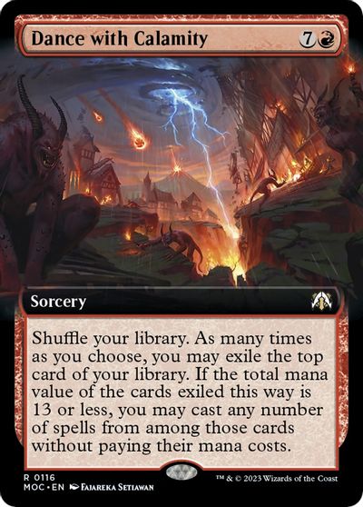 Dance with Calamity Extended Art #116
