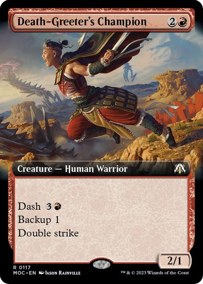 Death Greeters Champion Extended Art #117