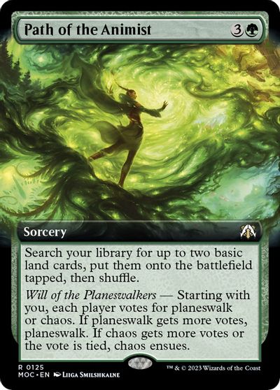Path of the Animist Extended Art #125