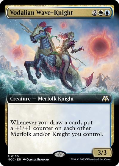 Vodalian Wave Knight Extended Art #130