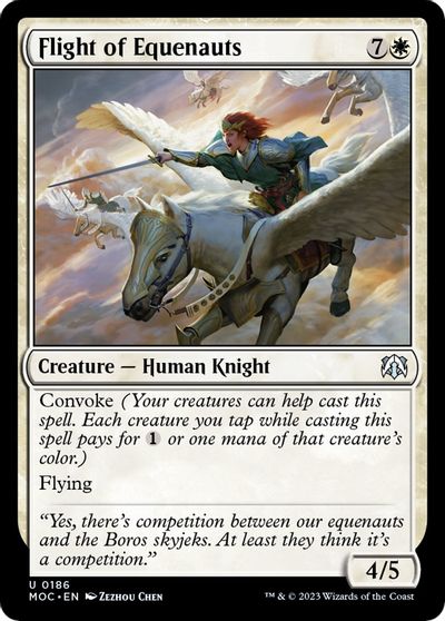 Flight of Equenauts #186