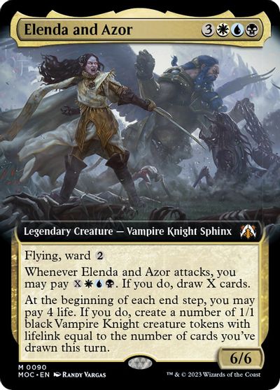 Elenda and Azor Extended Art #90