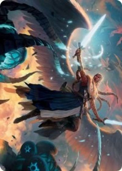 Boon Bringer Valkyrie Art Card Gold Stamped Signature