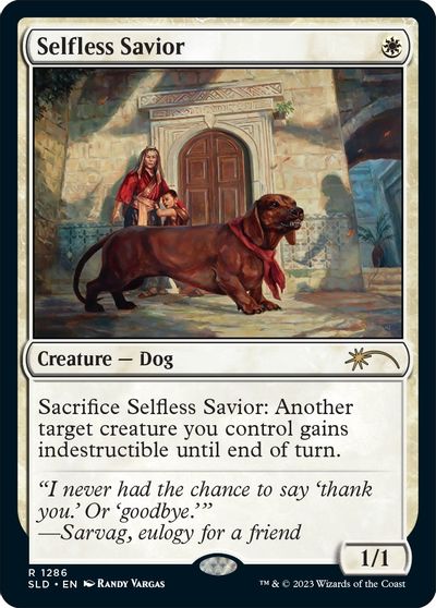 Selfless Savior #1286
