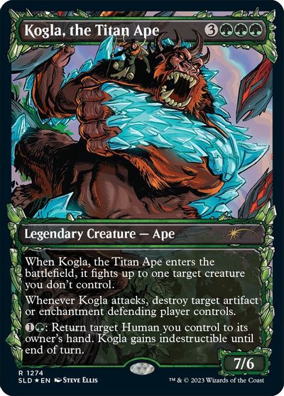 Kogla the Titan Ape Halo Foil #1274