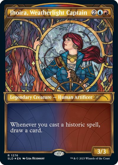 Jhoira Weatherlight Captain Halo Foil #1276
