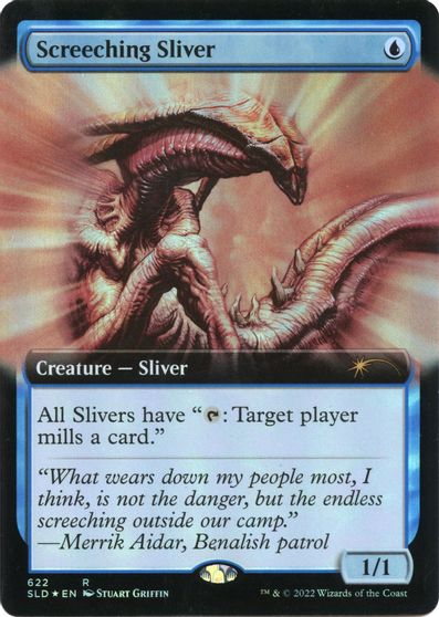 Screeching Sliver Extended Art #622