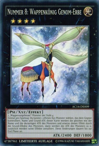 Number 8: Heraldic King Genom-Heritage (German) - 
