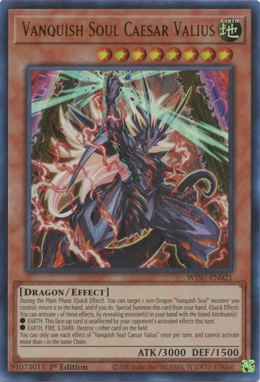 Vanquish Soul Caesar Valius #WISU-EN021