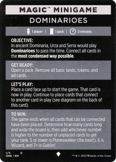 Magic Minigame Dominarioes #1