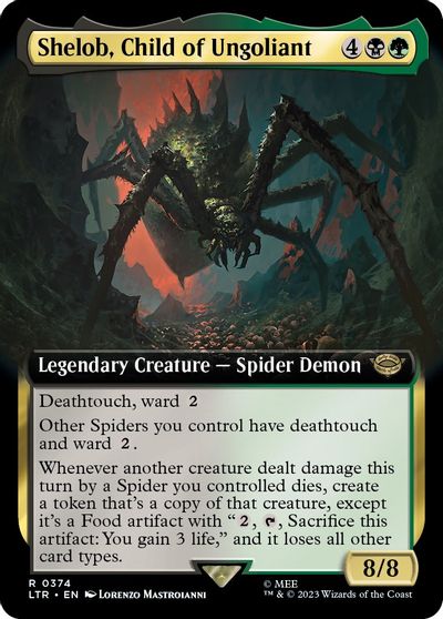 Shelob Child of Ungoliant Extended Art #374