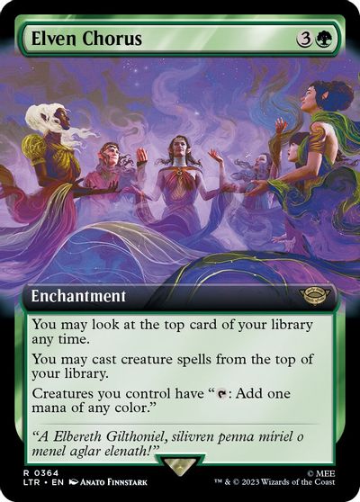 Elven Chorus Extended Art #364