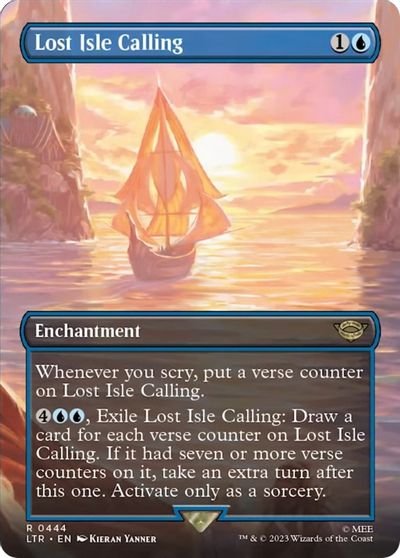 Lost Isle Calling Borderless #444