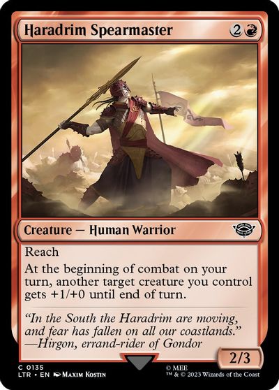 Haradrim Spearmaster #135
