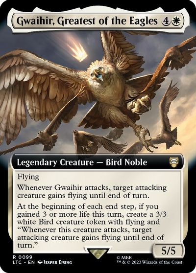 Gwaihir Greatest of the Eagles Extended Art #99