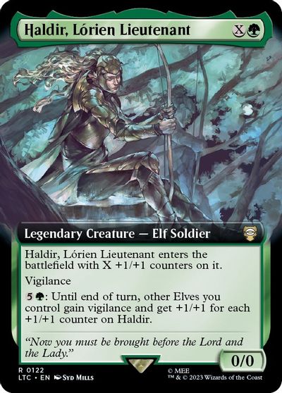 Haldir Lorien Lieutenant Extended Art #122