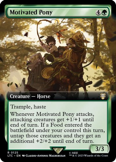 Motivated Pony Extended Art #125