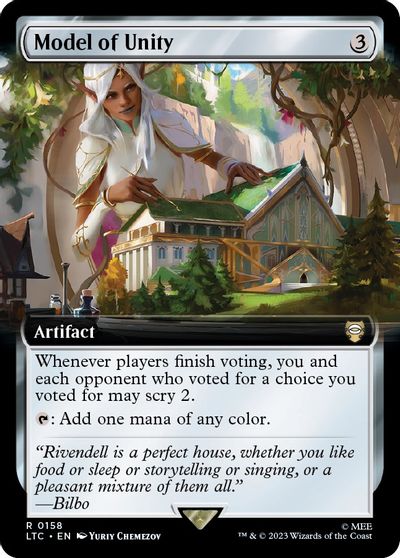 Model of Unity Extended Art #158