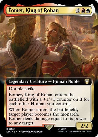 Eomer King of Rohan Extended Art #135