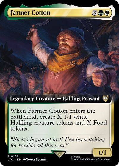 Farmer Cotton Extended Art #138
