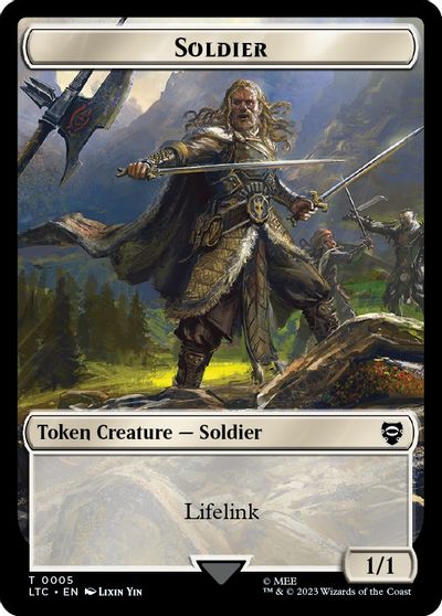 Soldier Food 0010 Double Sided Token #5 // 10