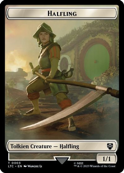 Halfling Treasure Double Sided Token #3 // 12