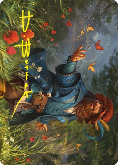 Tom Bombadil Art Card Gold Stamped Signature #26