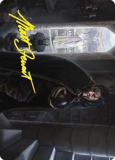 Grima Sarumans Footman Art Card Gold Stamped Signature #63