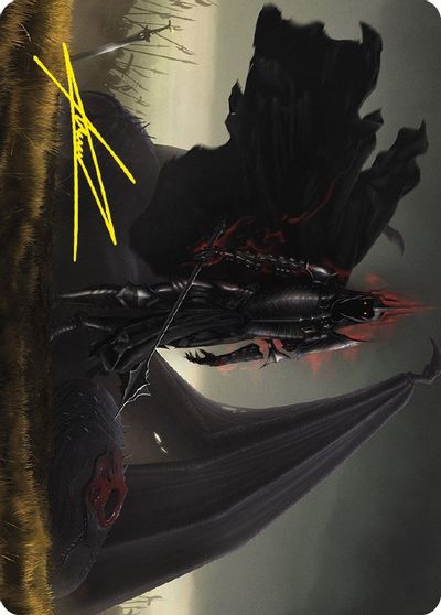 Witch king of Angmar Art Card Gold Stamped Signature #43