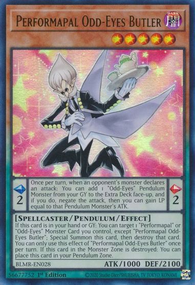 Performapal Odd Eyes Butler