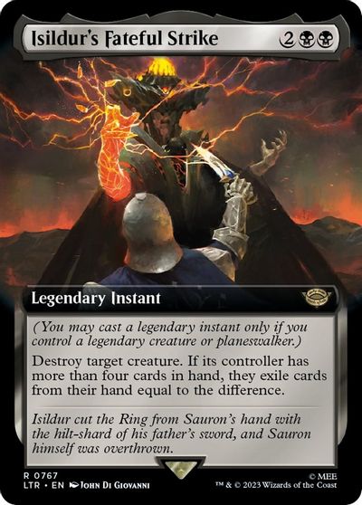 Isildurs Fateful Strike Extended Art Surge Foil #767