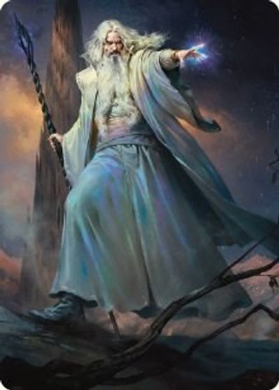 Saruman of Many Colors Art Card #20
