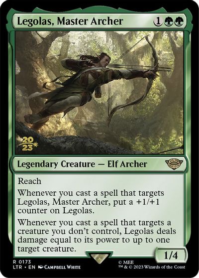 Legolas, Master Archer
