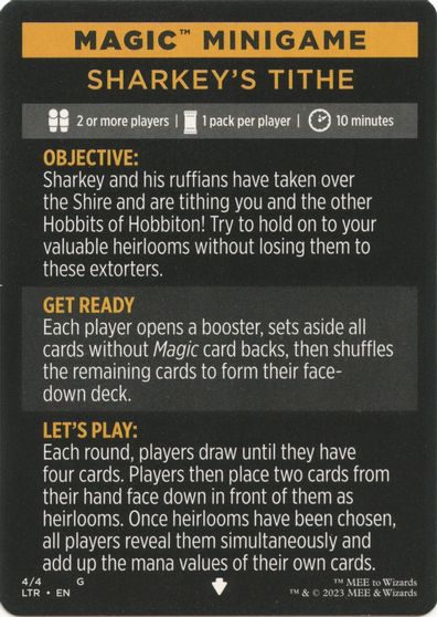 Magic Minigame Sharkeys Tithe #4