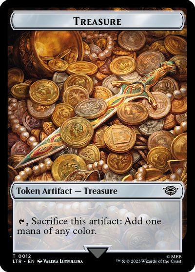 Treasure Food 0011 Double Sided Token #12 // 11