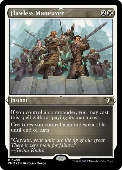 Flawless Maneuver Foil Etched #459