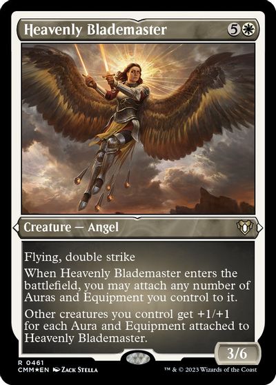 Heavenly Blademaster Foil Etched #461