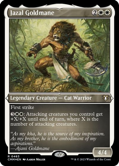 Jazal Goldmane Foil Etched #463