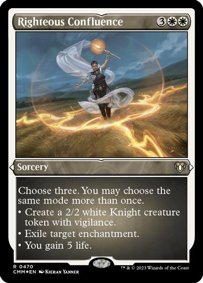 Righteous Confluence Foil Etched #470
