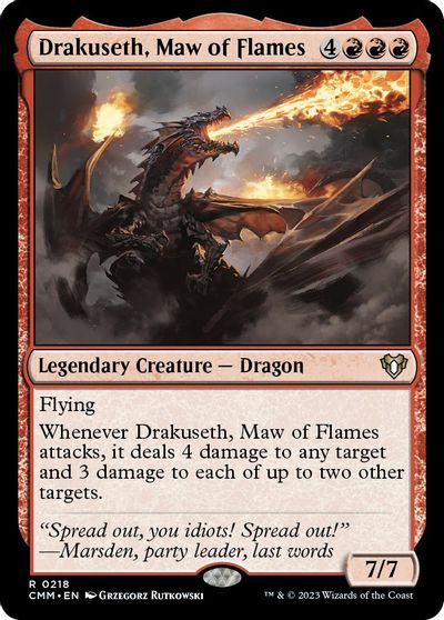 Drakuseth Maw of Flames #218