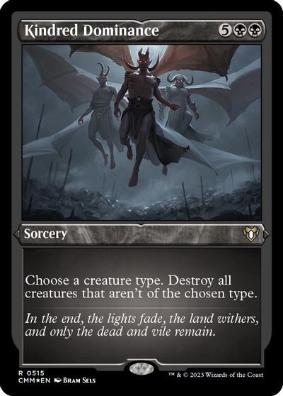 Kindred Dominance Foil Etched #515